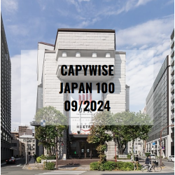 Classement Capywise Japon 100 - Septembre 2024